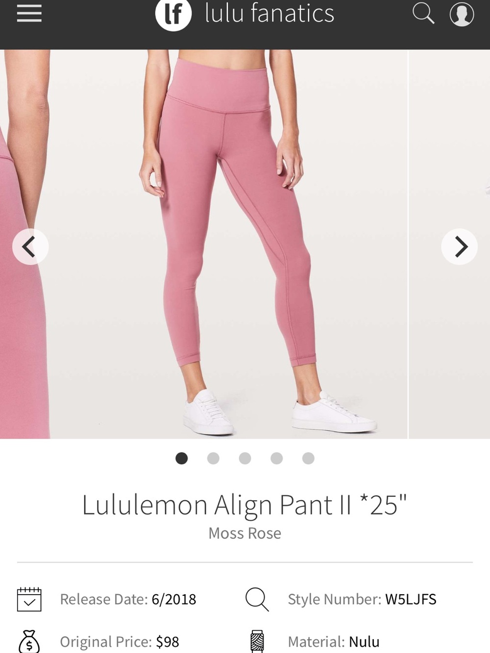lululemon Align Pant 25" (High Rise Leggings, Tights)